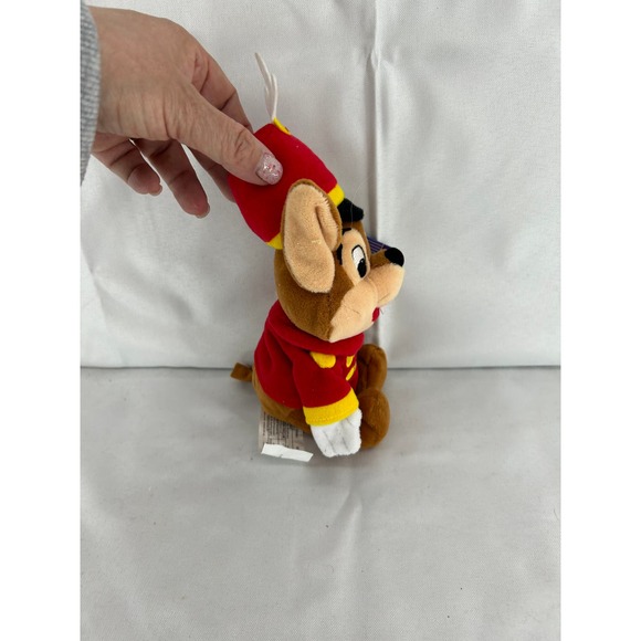 Disney Dumbo Timothy Mouse 7" Bean Bag Plush 1998 Open House Exclusive Vintage - Picture 2 of 8